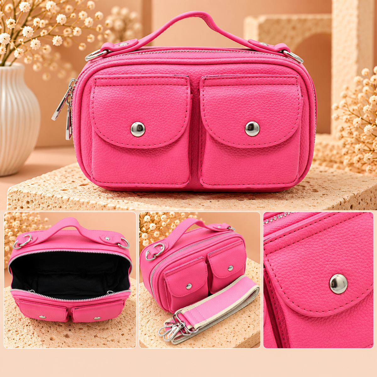 Compacte Damestas | Roze
